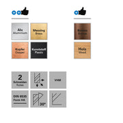 Freza de adancime, Toric Cut, 2 caneluri, Datron 00781012, 1.2x1.8x3.0mm