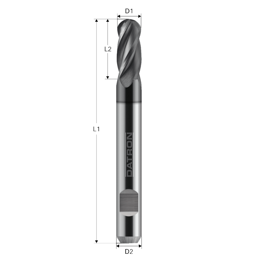 Cumpara acum Freza cu 4 caneluri, Datron 12.0x45.0x12.0mm, Datron DG2 0078552A de la Mesterul Minune
