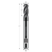 Cumpara acum Freza cu 4 caneluri, Datron 0078552A, 12.0x26.0x12.0mm, Datron DG2 de la Mesterul Minune