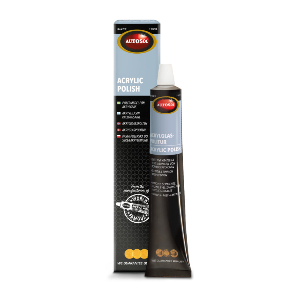 Autosol Acrylic Glass Polish, Pasta de polisat pentru sticla acrilica, 75ml