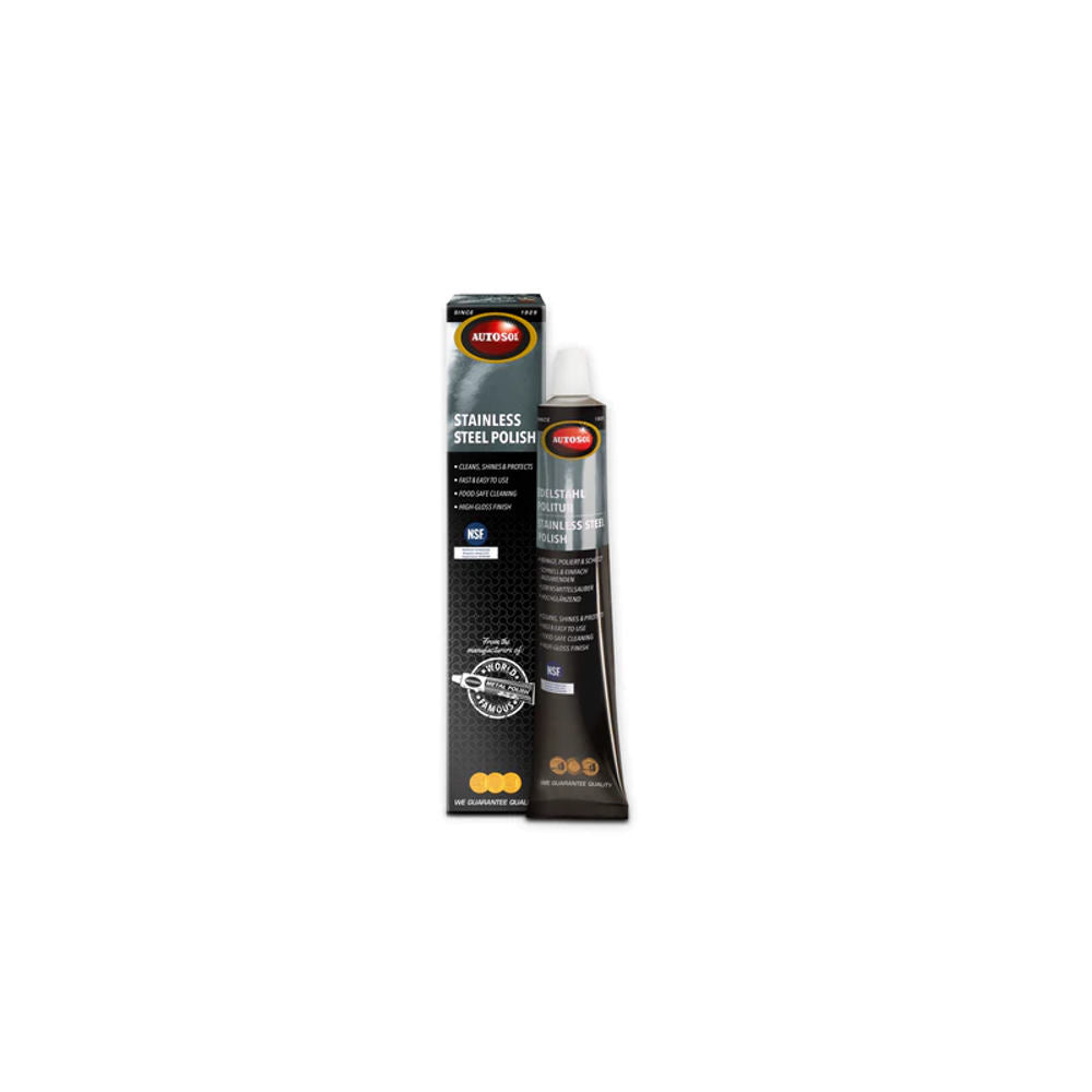 Autosol Stainless Steel Polish, Pasta de polisat pentru otel inoxidabil, 75ml