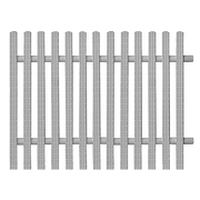 Gratar perimetral piscine ABS latime 245 mm