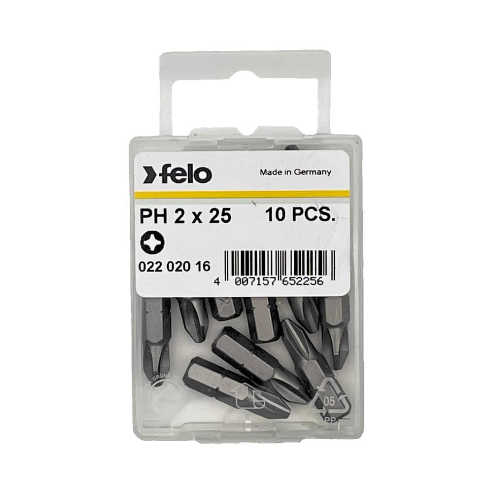 Blister set de 10 biti PH 2, Felo 02202016