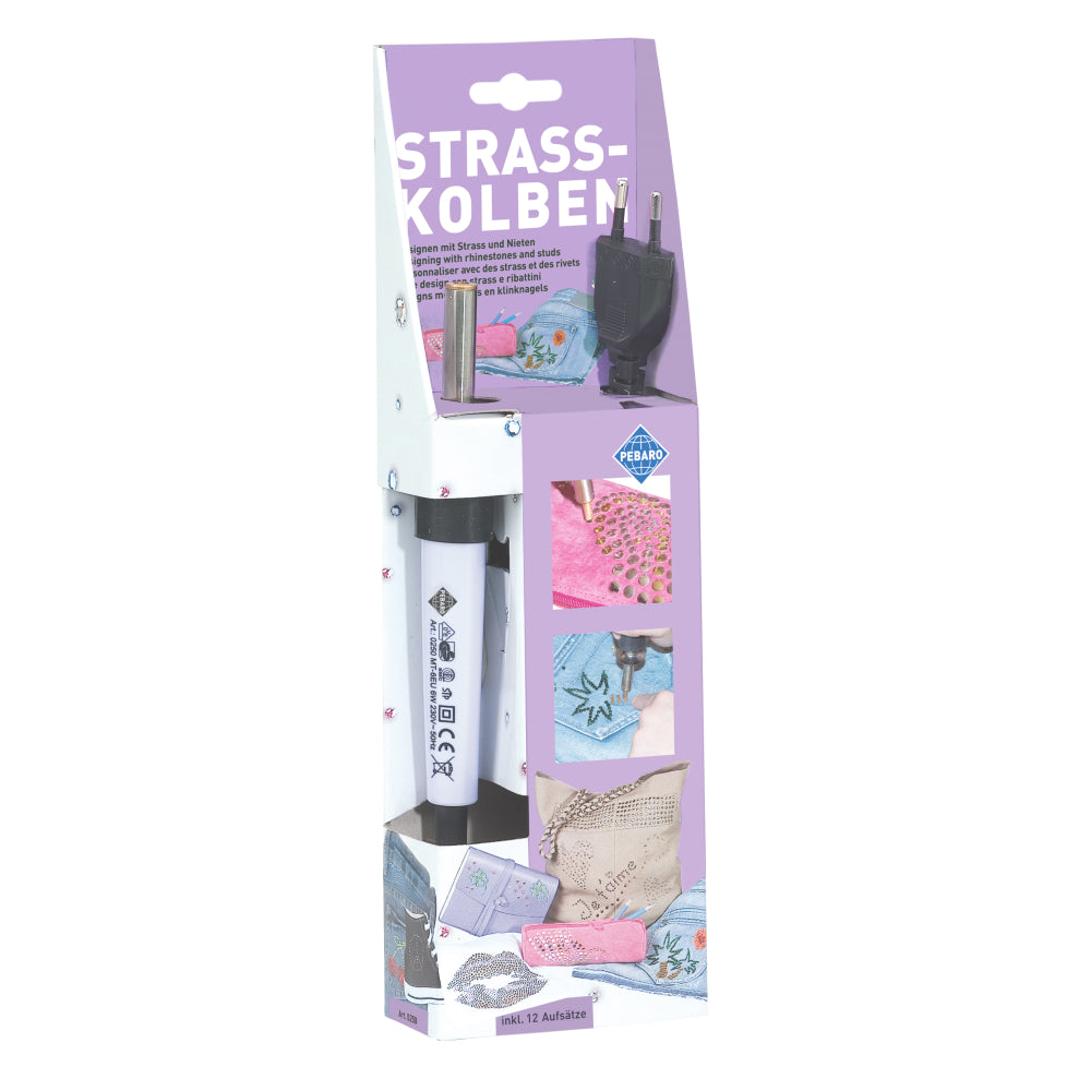 Cumpara acum Set pentru aplicare strasuri, 12 varfuri, Pebaro 0250 de la Mesterul Minune