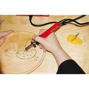 Cumpara acum Set pentru pirogravura, 30W, 220V, include 2 placi de lemn si 9 de la Mesterul Minune