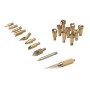 Cumpara acum Set pentru pirogravura, 30W, 220V, include 20 de varfuri, Pebaro 0261 de la Mesterul Minune
