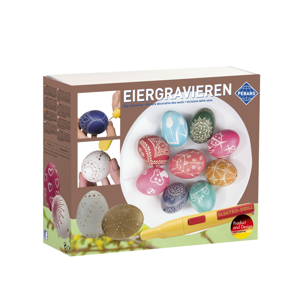 Cumpara acum Set pentru decorat oua, include culori si alte accesorii, Pebaro 0354 de la Mesterul Minune