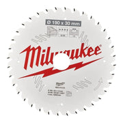 Cumpara Milwaukee 4932471301 PANZA CIRCULAR PT. LEMN CSB P W 190x30x1.6x36 ATB de la Mesterul Minune