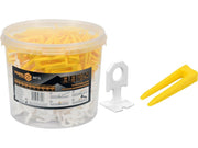 SISTEM NIVELARE PLĂCI 1MM 300 CLIPS + 100 PENE VOREL 04715