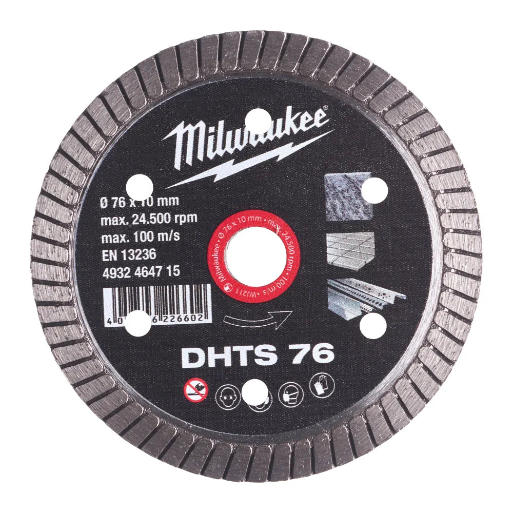 Cumpara Milwaukee 4932464715 DISC DIAMANTAT DHTI 76 MM de la Mesterul Minune