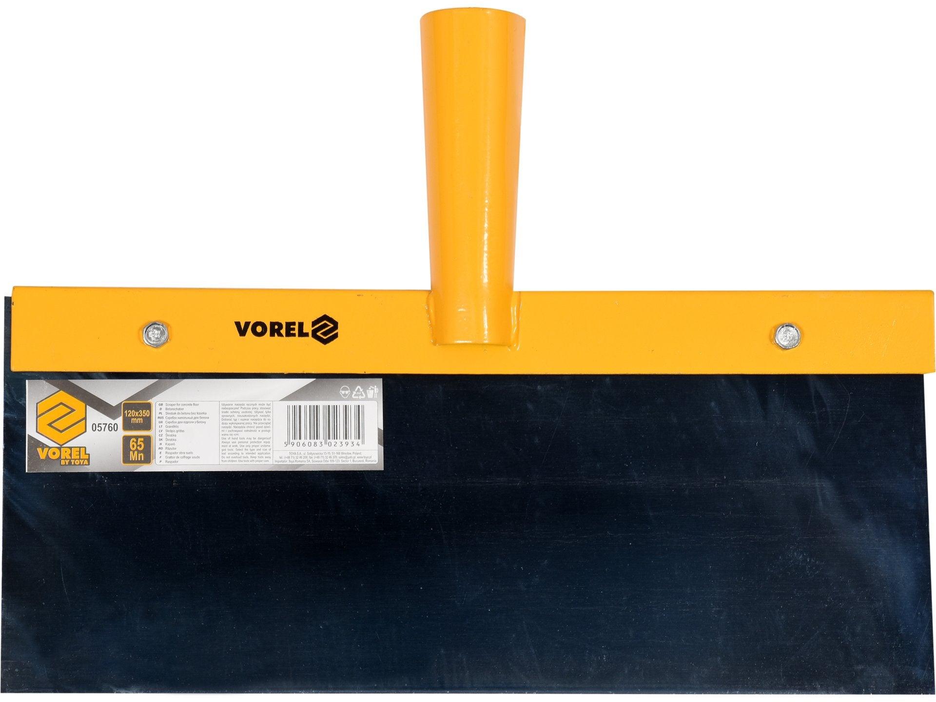 ȘPACLU PENTRU BETON FĂRĂ COADĂ, 120X350MM VOREL 05760