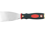 ȘPACLU DIN OȚEL INOXIDABIL, MÂNER BICOLOR CU INSERȚIE DE ALAMĂ, 4CM VOREL 05902