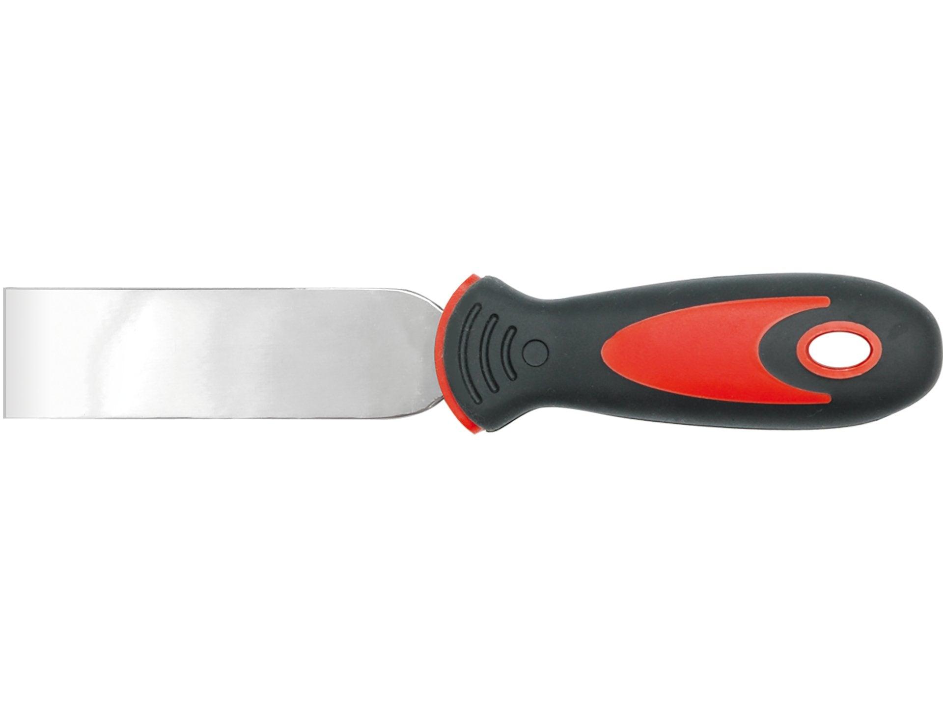 ȘPACLU DIN OȚEL INOXIDABIL, MÂNER BICOLOR, 5CM VOREL 05913