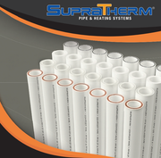 Teava PPR-CT cu fibra compozita SupraTherm, 20 mm, 25 bar, alb,