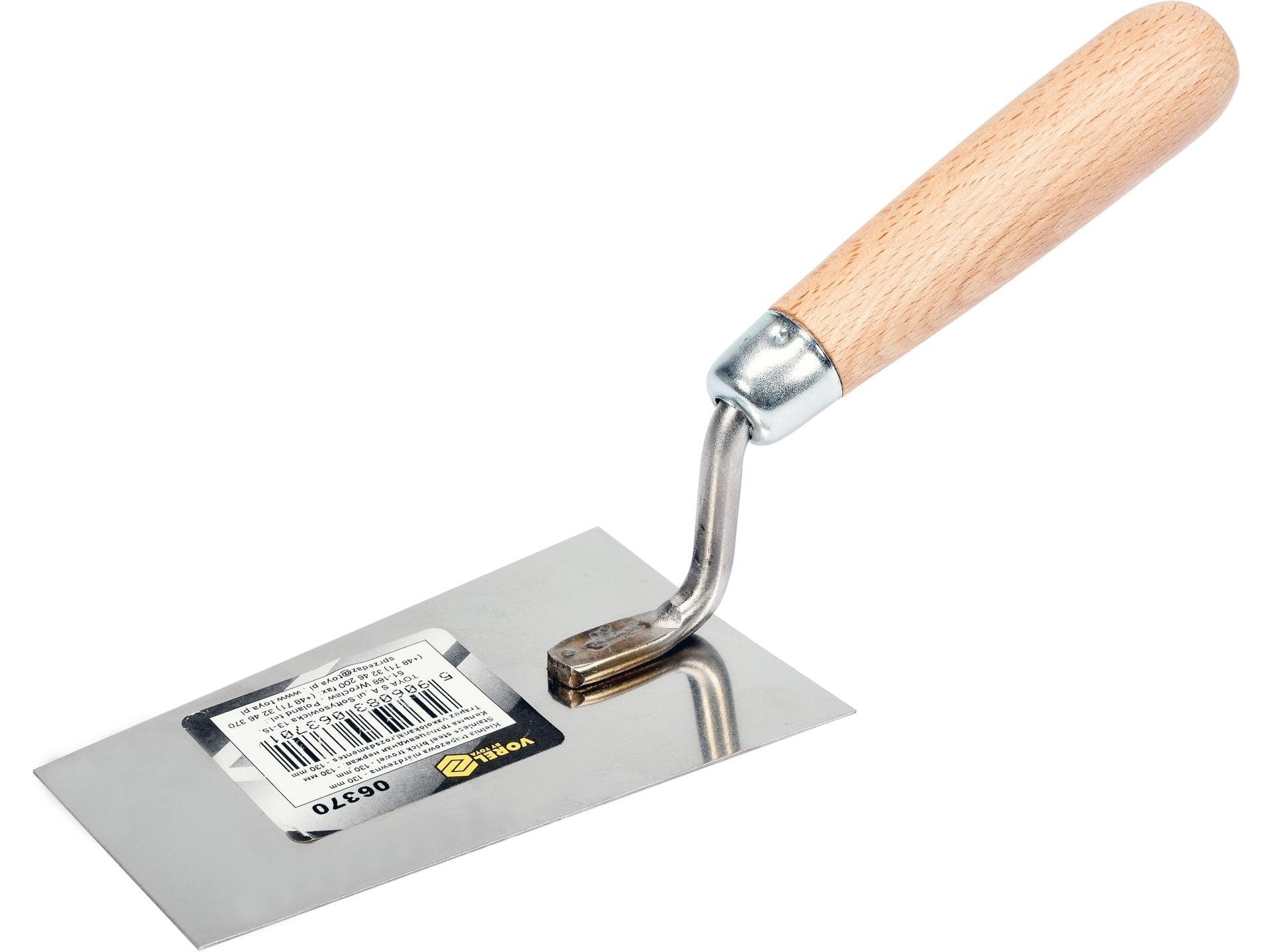 MISTRIE TRAPEZOIDALĂ OȚEL INOXIDABIL 130MM VOREL 06370