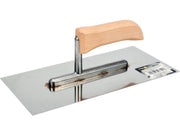 GLETIERĂ INOX MÂNER LEMN 130X270MM VOREL 06701