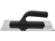 GLETIERĂ INOX CRESTATĂ 270X125MM, 6X6MM VOREL 06760