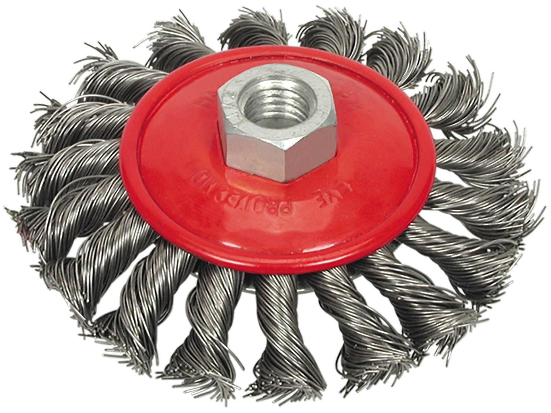 PERIE CIRCULARĂ CU TOROANE DIN SÂRMĂ 100MM VOREL 06977