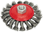 PERIE CIRCULARĂ CU TOROANE DIN SÂRMĂ 100MM VOREL 06977