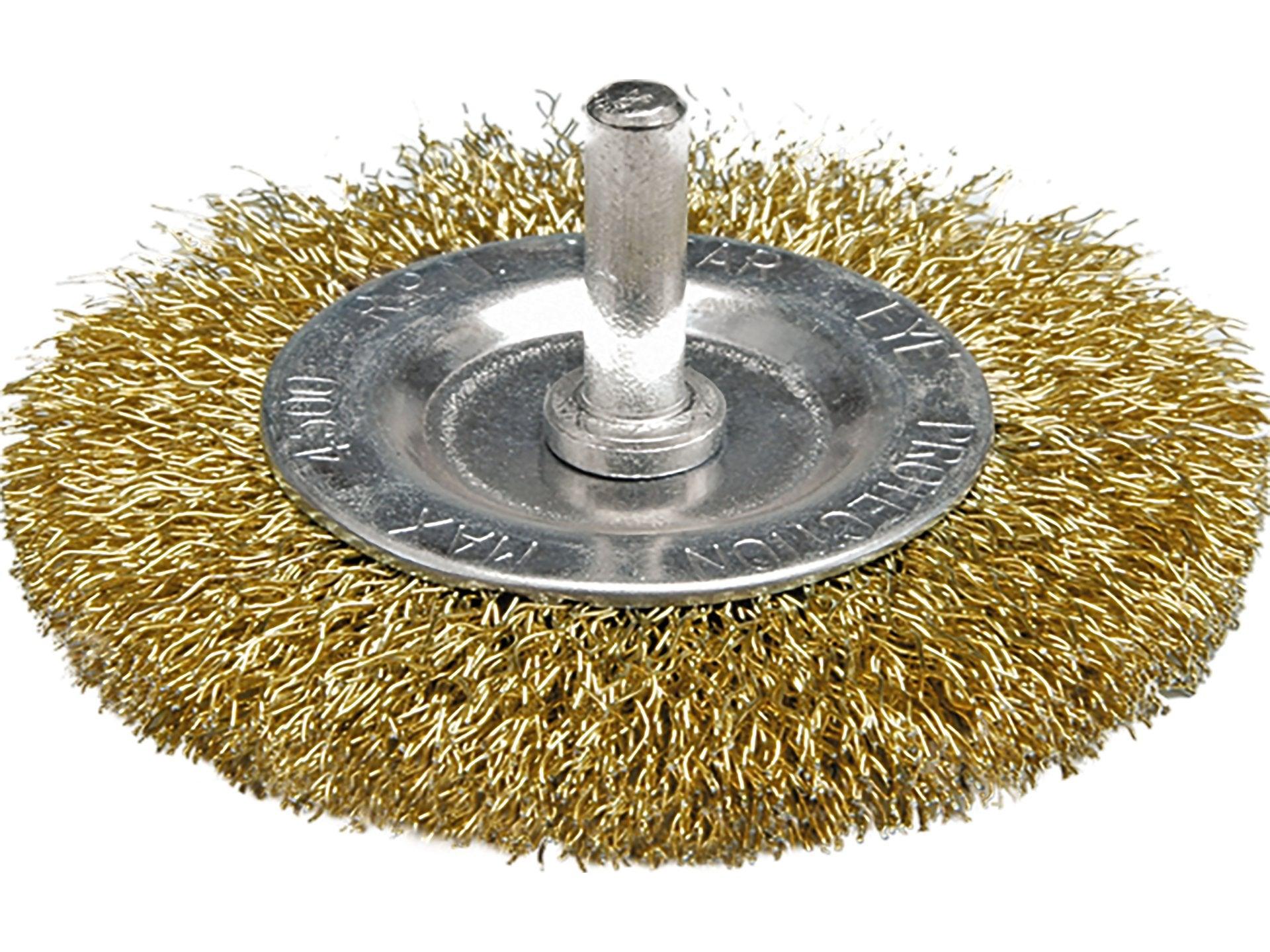 PERIE CIRCULARĂ DIN SÂRMĂ CU TIJĂ 100MM VOREL 06986