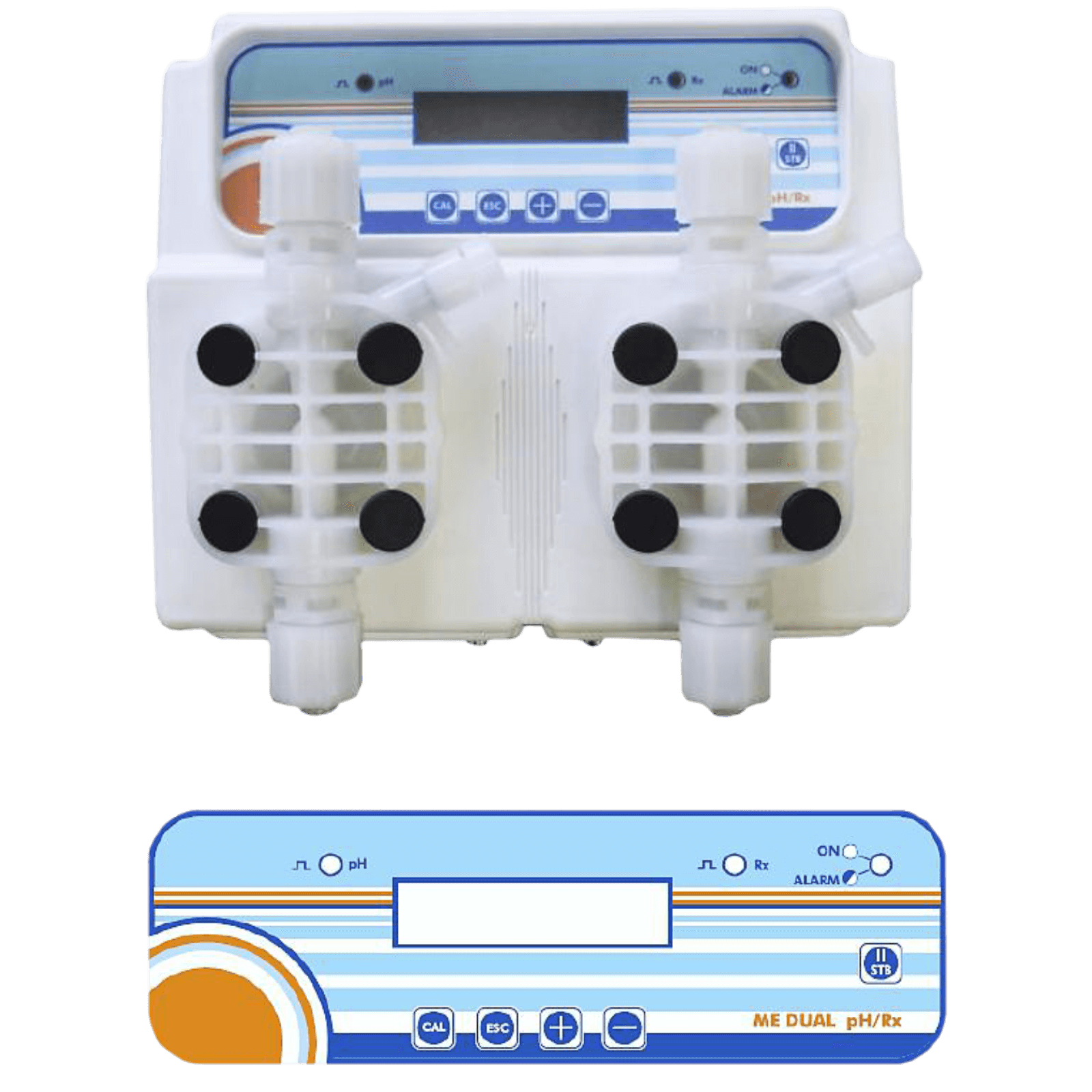 MICRODOS ME DUAL KIT PVDF dozator piscine PH - 5.0L/H / RX - 10.0L/H