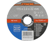 DISC DEBITAT METALE 115X3X22.2MM, STHOR STHOR 08174