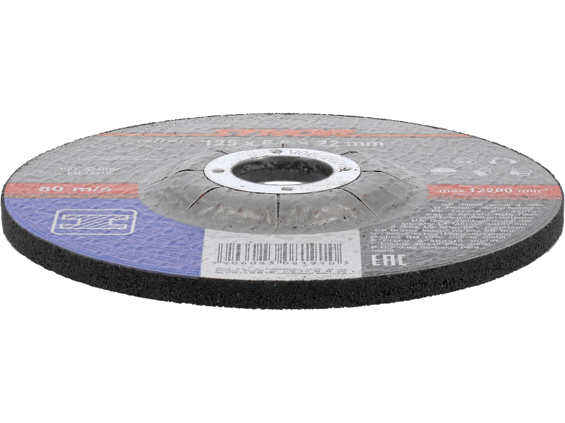 DISC ȘLEFUIT METALE 115X6X22.2MM, STHOR STHOR 08191