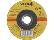 DISC TĂIERE METAL 125X1X22MM DISC ABRAZIV PT DEBITAT METALE 125X1X22 VOREL 08631