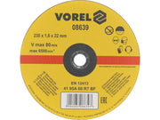 DISC DEBITAT METALE 230X1,6X22MM VOREL 08639