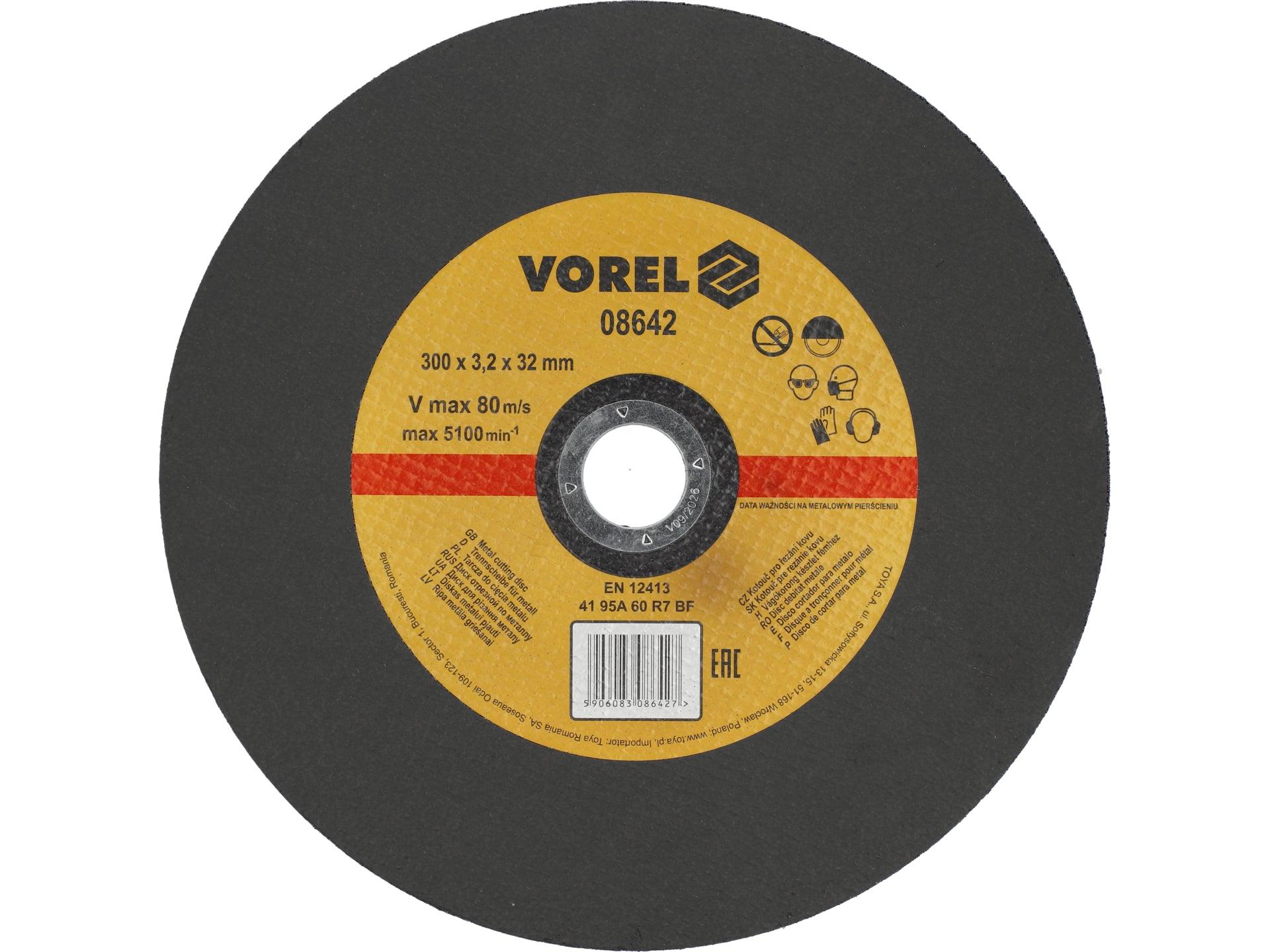 DISC TĂIERE METAL 300X3,2X32MM VOREL 08642