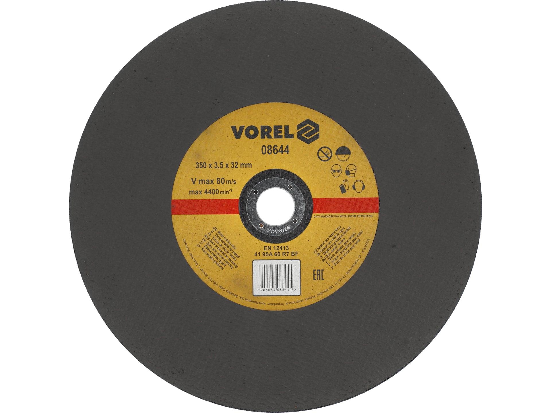 DISC TĂIERE METAL 350X3.5X32MM VOREL 08644