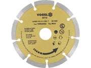 DISC DIAMANTAT CU SEGMENTE 125MM DISC DIAMANTAT CU SEGMENTE 125 MM VOREL 08712