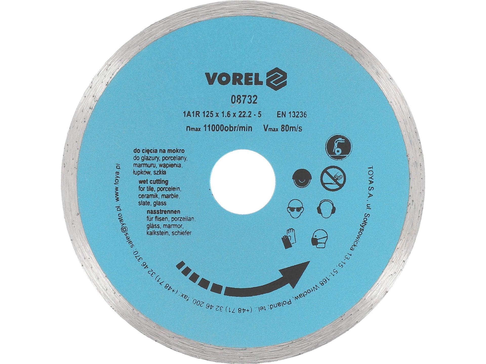 DISC DIAMANTAT 230MM VOREL 08735