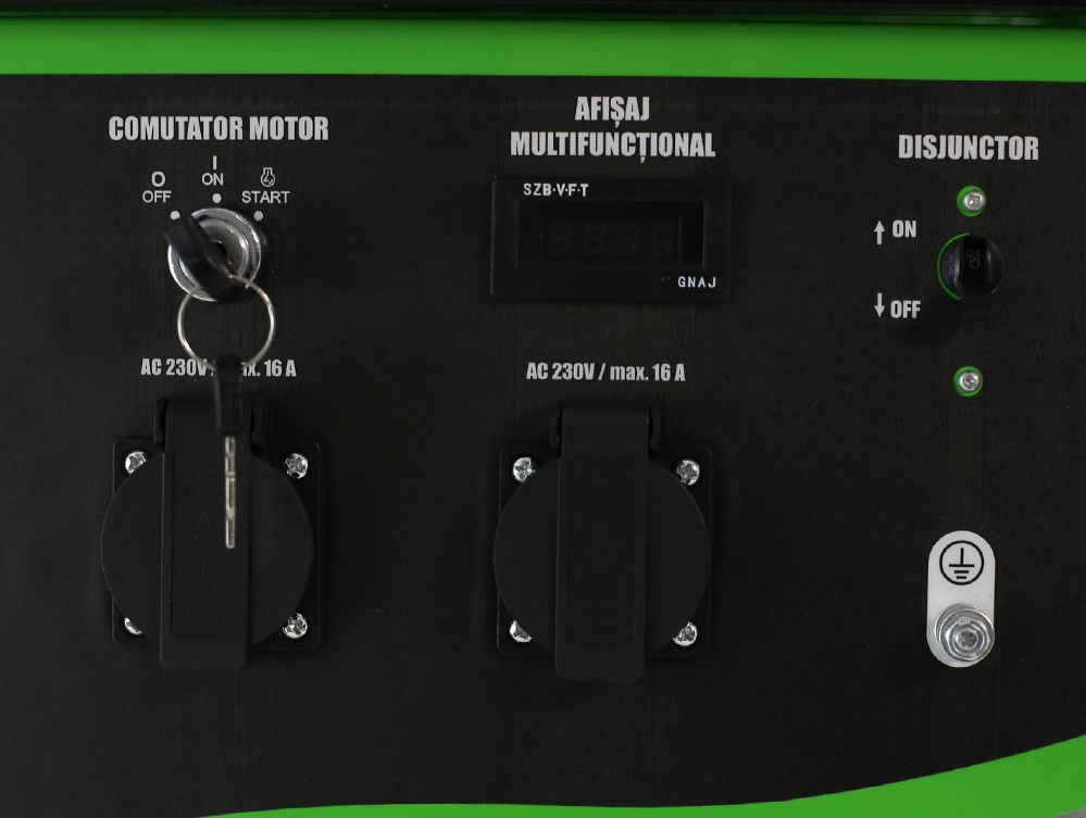 Generator de curent pe benzina Greenfield G-EC7500P, portabil,