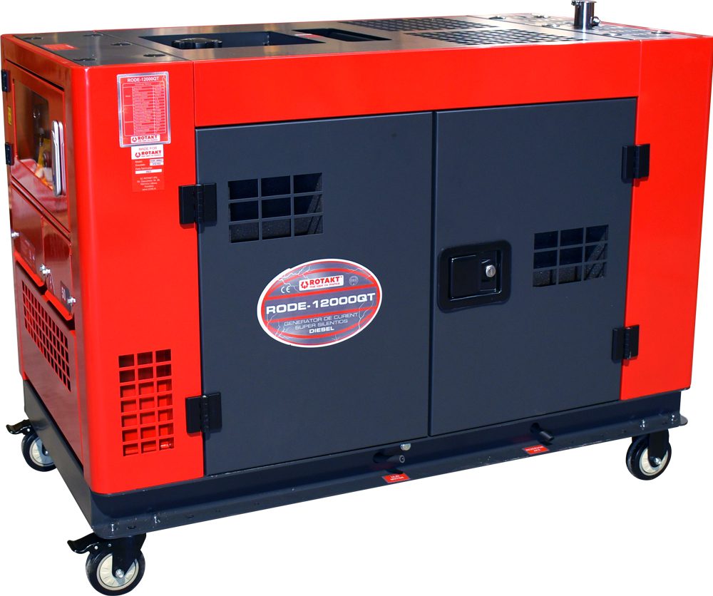 Cumpara Generator DIESEL Rotakt RODE12000Q Tip Inverter, ATS - Pornire Automata Pana Curent, AVR de la Mesterul Minune