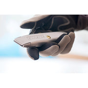 Stanley 2-10-099, Cutter metalic 99E cu lama retractabila, 160mm + 3 lame trapezoidale 62mm