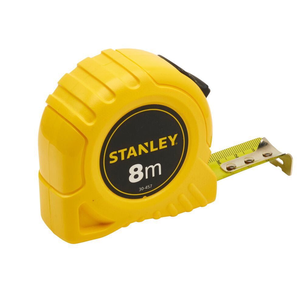 Stanley 1-30-457, ruleta clasica 8m, protectie Tylon, tru-zero, 8m x 25mm