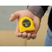 Stanley 1-30-487, ruleta clasica 3m, protectie Tylon, tru-zero, 3m x 12.7mm