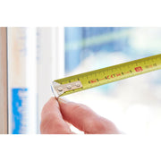 Stanley 1-30-657, ruleta Tylon 8m, tru-zero, protectie din cauciuc, anti-alunecare, 8m x 25mm