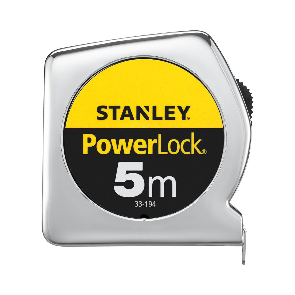 Stanley 1-33-194, ruleta powerlock 5m, tru-zero, strat Mylar®, carcasa ABS, 5m x 19mm