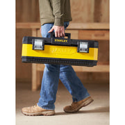 Cumpara acum Cutie de scule galvanizata din metal+plastic, 26inch, Stanley 1-95-614 de la Mesterul Minune