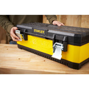 Cumpara acum Cutie de scule galvanizata din metal+plastic, 26inch, Stanley 1-95-614 de la Mesterul Minune