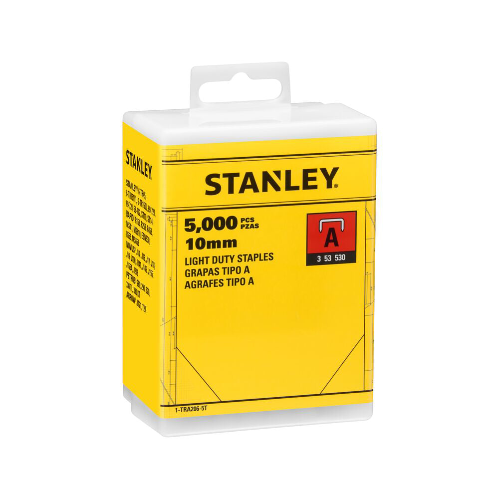 Cumpara acum capse pentru aplicatii uzuale, 10mm, 5000 buc tip A 5/53/530, blister de la Mesterul Minune