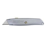Stanley 2-10-099, Cutter metalic 99E cu lama retractabila, 160mm + 3 lame trapezoidale 62mm