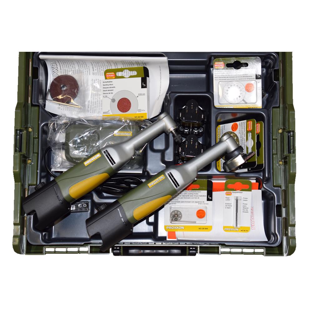 Cumpara acum Set pentru debitare ceramica, 15 piese, Proxxon Micromot 10005 de la Mesterul Minune
