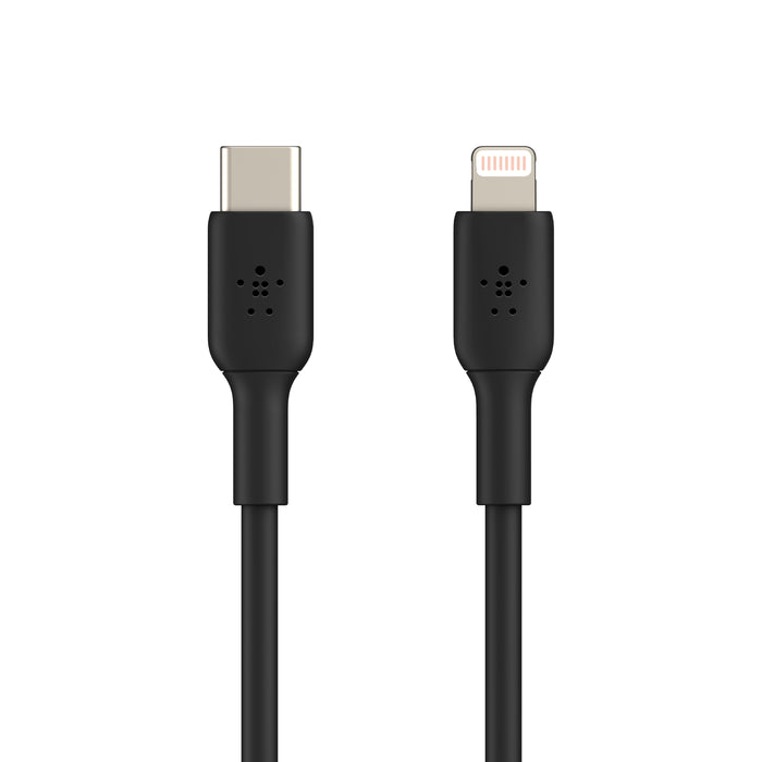 Cumpara Cablu de date Belkin USB-C la Lightning, 1m, Negru de la Mesterul Minune