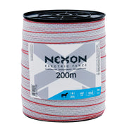 Bandă gard electric NEXON Topline Plus 200 m, 40 mm, 10 lițe, 230 kg