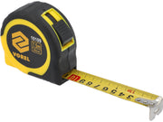 RULETĂ 7,5MX25MM, GALBEN - NEGRU VOREL 10109