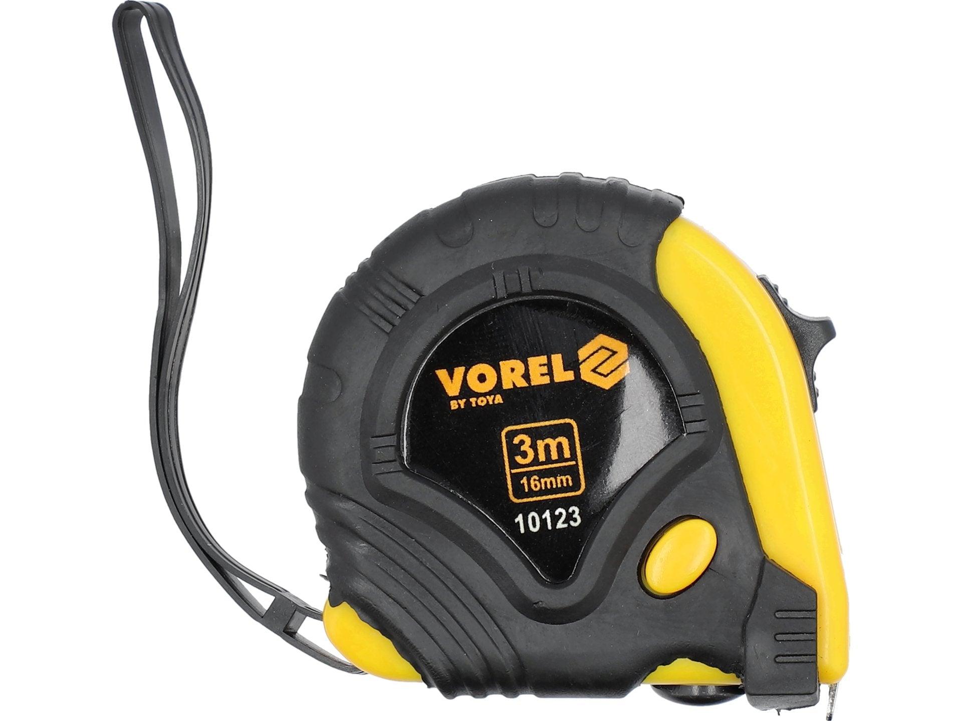 RULETĂ 3MX16MM, ROȘU - NEGRU VOREL 10123