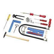 Pebaro 108P, Set traforaj, burghiu pentru traforaj + masa pentru taiat + set extins de unelte